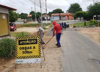 PARNAÍBA: Prefeito Mão Santa intensifica obras de pavimentação poliédrica e asfáltica
