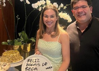 SOCIEDADE: Governador Rafael e Isabel Fonteles comemoram Bodas de Seda e MAIS…