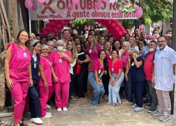 Hospital Regional de Campo Maior faz ação com colaboradores, voltada à saúde da mulher