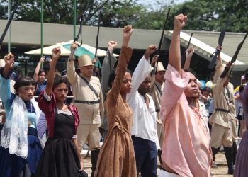 Mais de 300 estudantes participam de aniversário de 201 anos da Batalha do Jenipapo