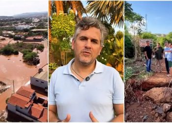 Prefeito eleito de Picos Dr. Pablo Santos visita bairros atingidos por fortes chuvas e promete medidas emergenciais