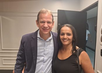 MORRO CABEÇA DO TEMPO: Vereadora Zefa encontra o deputado federal Castro Neto