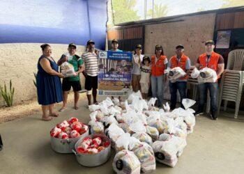 Defesa Civil de Teresina e Restaurante O Nande realizam ação solidária na zona Norte
