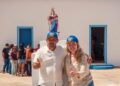 Deputada Simone Pereira inaugura praça no povoado Barra do Bonito, em Dom Inocêncio